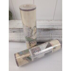 Debbie Mumm Teapots Imperial Wallpaper Border Two Rolls 10 yds Cottagecore